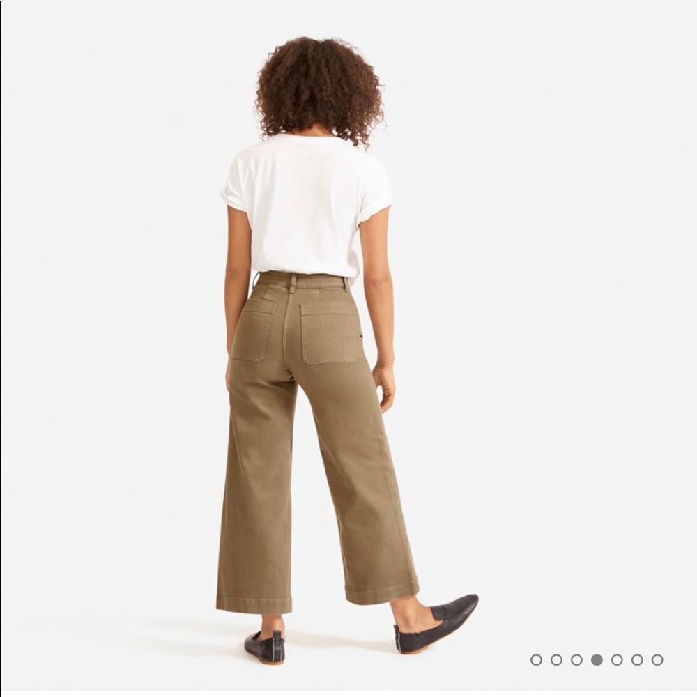 Everlane wide-leg crop pants